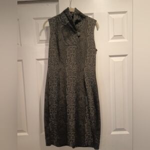 Used Calvin Klein snake skin pattern dress size 6